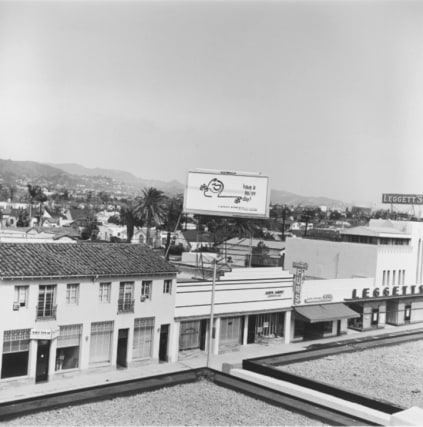 Untitled (Leggetts), from&nbsp;Rooftop&nbsp;series, 25.5 x 25.5 inch silver gelatin print