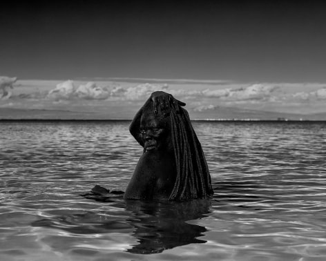 Zanele Muholi, Manzi I, West Coast, Cape Town, 2022. Gelatin silver print, 25 1/4 x 31 1/2 inches.