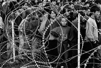 Batnoga-Krajina, Croatia, 1994 Gelatin silver print, 20 x 24 inches