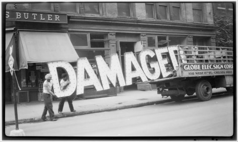 Walker Evans,&nbsp;Truck &amp;amp; Sign,&nbsp;c. 1929. Gelatin silver print, printed later, 8 x 10 inches.&nbsp;