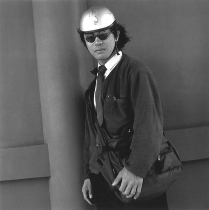 A Maintenance Man For Industrial Dishwashers, 2002. Gelatin Silver Print. 14 x 14 inches, Edition of 20