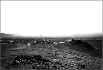 Lewis Baltz, Nevada #1, 1977, Reno-Sparks, Looking South, 8 x 10 inch vintage gelatin silver print, Signed, dated, editioned and annotated on verso, Edition 6/40, LUM21549