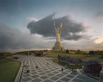 Motherland, Kiev, 2003, Chromogenic print, available 30 x 40 inches edition of 10, 40 x 50 inches edition of, 50 x 60 inches edition of 3