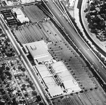 Parking Lots (Fashion Square, Sherman Oaks) #24, 1967-99, 15 x 15 inch Gelatin Silver Print, Initialed and editioned on verso, Edition 23/3