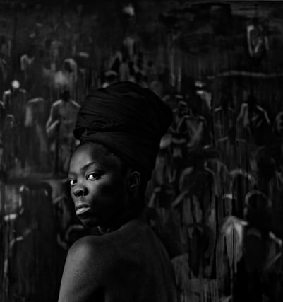 Zanele Muholi,&nbsp;Zabantu I, Boston,&nbsp;2016. Gelatin silver print, image and paper: 23 1/2 x 22 inches.