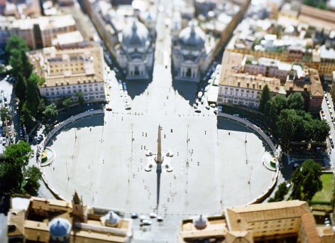 site specific_ROMA&nbsp;04 (Piazza del Popolo),&nbsp;2004.&nbsp;Archival pigment print,&nbsp;45 x 61&nbsp;or 65 x 85 inches.