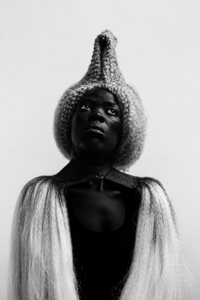 Zanele Muholi,&nbsp;Kodwa II, Amsterdam, 2017. Gelatin silver print, image: 39 1/3 x 26 1/4 inches, paper: 43 1/3 x 30 1/4 inches.&nbsp;