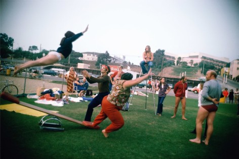 Mitch Epstein,&nbsp;Santa Monica II, California, from the series&nbsp;Recreation, 1974. Chromogenic print, 20 x 24 inches.