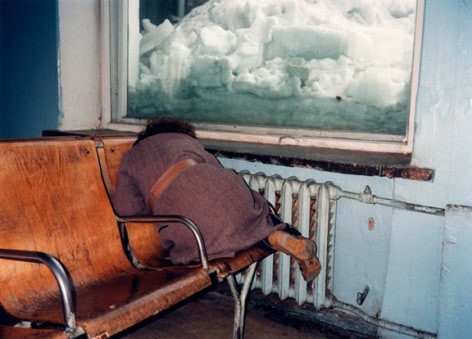 Railway Station, Tomsk, 1992, 16 x 20 inch Chromogenic Print,