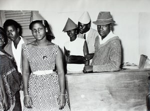 Malick Sidib&eacute;, Nuit du 31 D&ecirc;cembre, 1966/2002, Silver Gelatin Print, 24 x 20 inches.