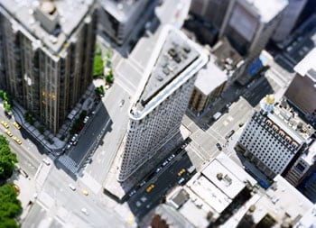 site_specific_NYC_07, 2007 [Flatiron Building], 45 x 61 inches framed Archival Pigment Print, Edition of 6