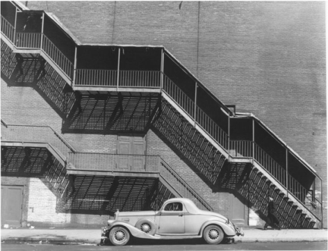 Mr. Perkin&#039;s Pierce Arrow, Harlem, New York 1946 Gelatin silver print