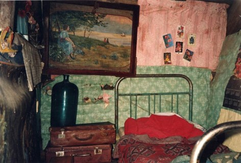 Sasha&#039;s Attic Room, Rybinsk, 1991, 16 x 20 inch Chromogenic Print, Edition of 10