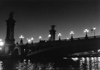 Bridge with Flying Birds, Paris, 1998