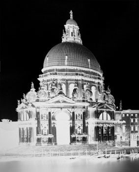 &quot;Corte Barozzi, Venice, March 10, 2006&quot;, 1 of 6 from the &quot;Venice Portfolio I&quot;, 25 x 21 inch Gelatin Silver Print, Selenium toned and mounted, framed.