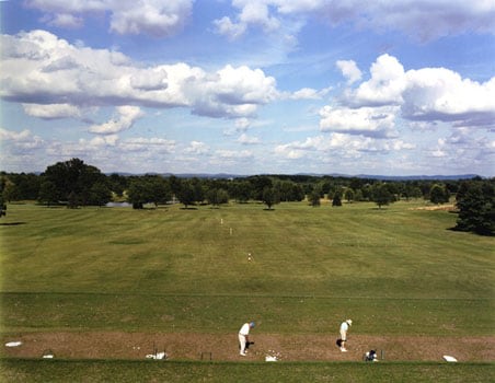 Mitch Epstein, Dad and Mom, Crestview Country Club II, 2000, 30 x 40 inch chromogenic print, Signed, titled, dated and editioned on verso, Edition of 5