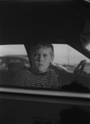 Elberton, GA (boy in car window)&nbsp;1995&nbsp;Gelatin silver print, please inquire for available sizes&nbsp;