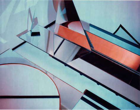 Barbara Kasten, Construct X-B,&nbsp;1981. Polaroid polacolor, 8 x 10 inches.&nbsp;&nbsp;