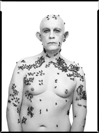 Richard Avedon / Ronald Fisher, Beekeeper, Davis,&nbsp;California, May 9 (1981), 2014,&nbsp;Archival pigment print,&nbsp;20 x 15 inches