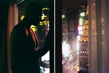 David Hilliard, White Noise, 2009, Chromogenic Prints (2 Panels), Signed on verso. Available in 24 x 40 inches, Edition of 12 and 40 x 60 inches, Edition of 5.