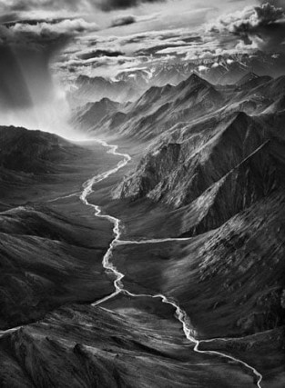 Sebasti&atilde;o Salgado,&nbsp;The Brooks Range, Alaska, 2009. Gelatin silver print, 24 x 35 inches.