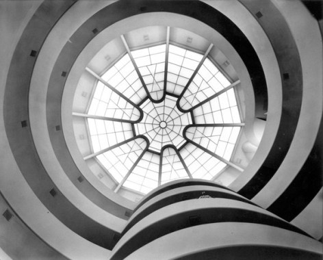 Guggenheim Museum, New York, NY (Frank Lloyd Wright), 1964