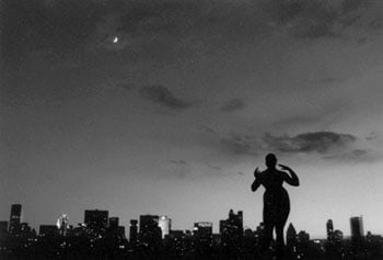 Lynn Saville, Roof Garden, Metropolitan Museum, 1996, 20 x 24 inch Gelatin Silver Print, Signed, titled, dated and editioned on verso