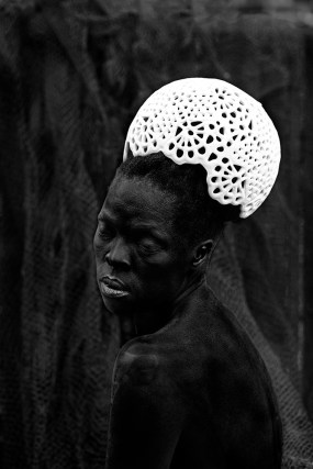 Zanele Muholi, Sine IV, Melbourne, Australia, 2020. Gelatin Silver Print, 31 1/2 x 20 7/8 inches.