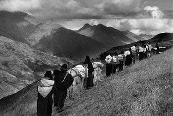 Region of Chimborazo, Ecuador, 1998 Gelatin silver print, 20 x 24 inches