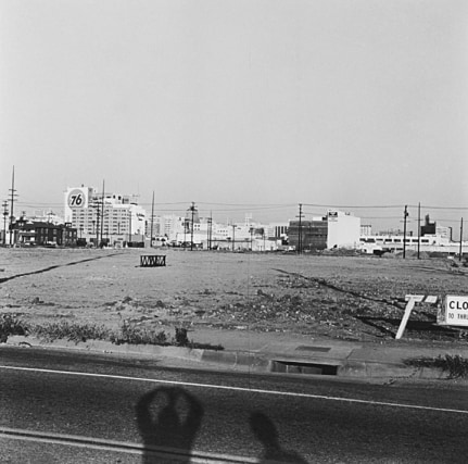 Untitled (Los Angeles), from&nbsp;Vacant Lots&nbsp;series, 22&nbsp;x 22 inch&nbsp;silver gelatin print