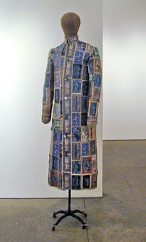 Notgeldmantel, (Notegeld Coat), 2007, 76 x 17 x 20.5 inches mixed media, Unique