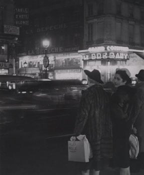 Brassai &quot;Au Soleil Levant&quot;, Sur Les Grands Boulevards&quot;, 1936-37