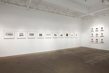 Exhibition installation- &quot;Baltz Becher Ruscha,&quot; Yancey Richardson Gallery, April 21 to June 4, 2011.