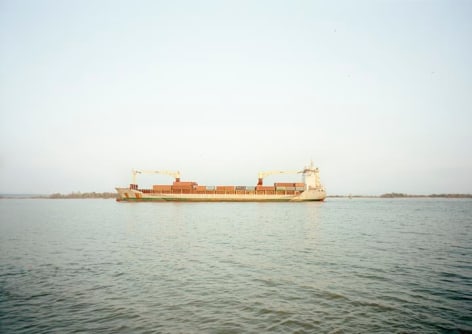 Untitled (Cargo, UAL Angola, Isle of Man), Houston Ship Channel, Texas, 2016.