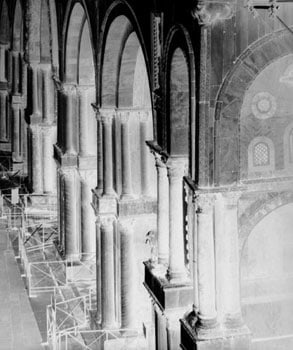 &quot;Arches San Marco, Venice, November 21, 2005&quot;, 4 of 6 from the &quot;Venice Portfolio I&quot;, 25 x 21 inch Gelatin Silver Print, Selenium toned and mounted, framed.