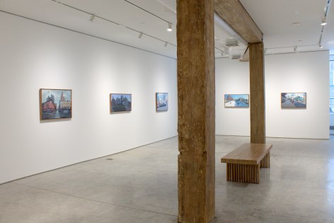 Installation View, Andrew Lenaghan, Places Have Their Moments​, George Adams Gallery, New York, 2020.