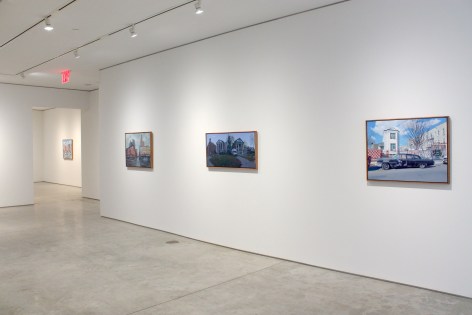 Installation View, Andrew Lenaghan, Places Have Their Moments​, George Adams Gallery, New York, 2020.