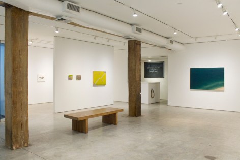 Installation View, Chris Ballantyne, Temporal: Recent Paintings and Watercolors, George Adams Gallery, New York 2019.