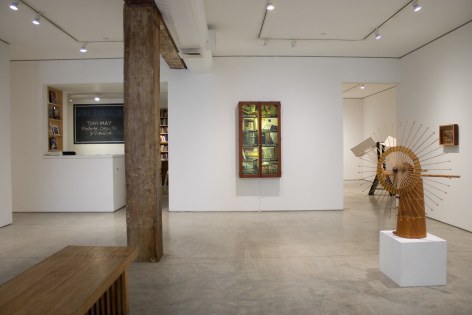 Installation View, Tony May, Paintings, Objects and Devices, George Adams Gallery, New York, 2018