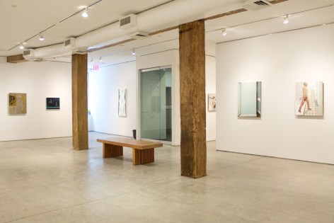 Installation view, Flat Earth Conspiracy, George Adams Gallery, New York, 2016.