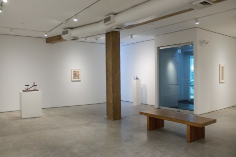 Installation view, Jeremy Anderson - Between, Beyond: 1953-64, George Adams Gallery, New York, 2019.