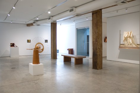 Installation View, Tony May, Paintings, Objects and Devices, George Adams Gallery, New York, 2018