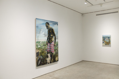 Installation View, Amer Kobaslija, Florida Diaries, George Adams Gallery, New York, 2019.