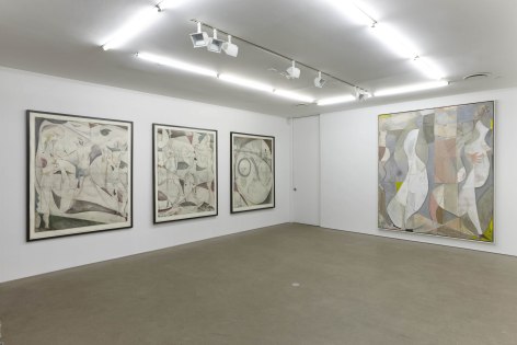 Volker H&uuml;ller Installation view