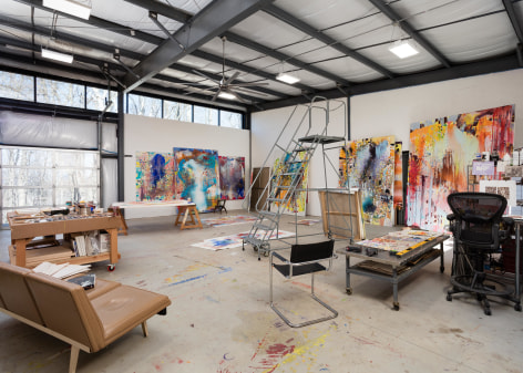 Jackie Saccoccio studio, Fall 2019