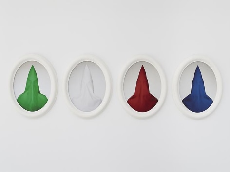 goldiechiariFalse Flag, 20114 Lambda prints4 Ovals; Each oval 15.75 x 11.81 inches (40 x 30 cm)