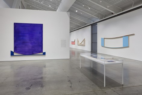 Harvey Quaytman: Against the Static,&nbsp;2018-2019, BAMPFA, Berkeley, CA, Photo by Johnna Arnold