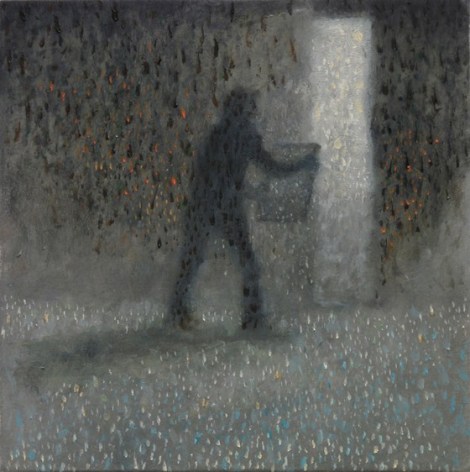 El Ejemplar, 2010, Oil on aluminum panel