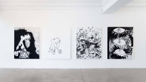 Gallery installation view, &nbsp;