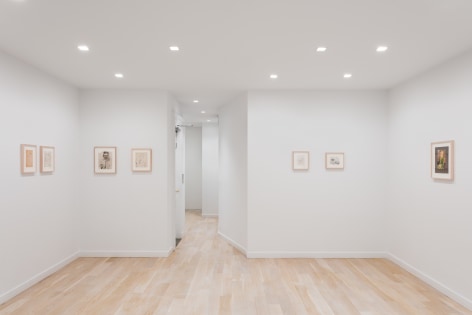 Installation view of drawings by Richard Diebenkorn